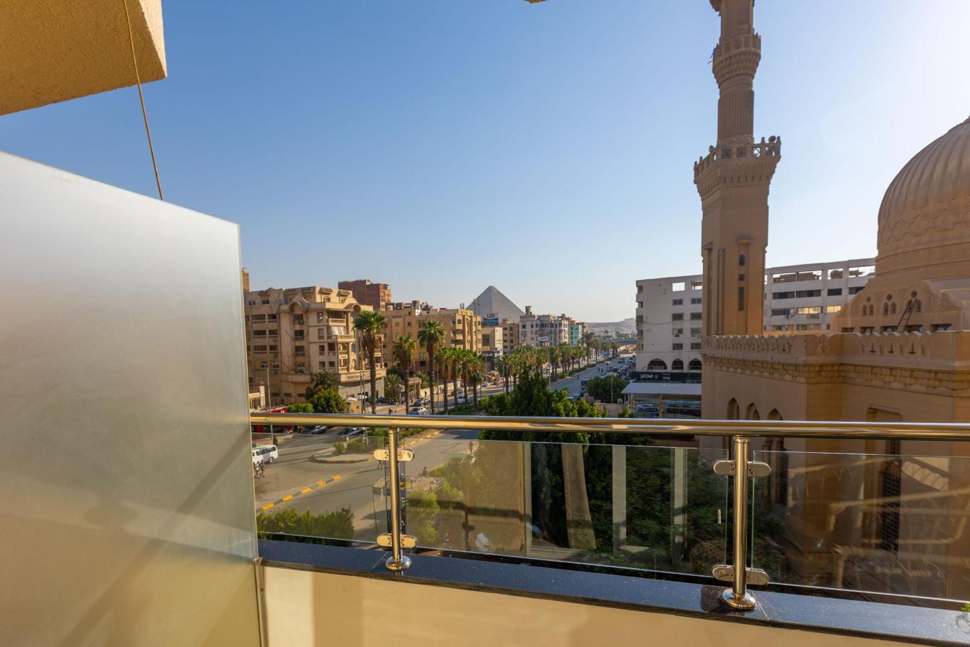 Khattab Pyramids View Hotel Kafrat al Jabal Exterior photo