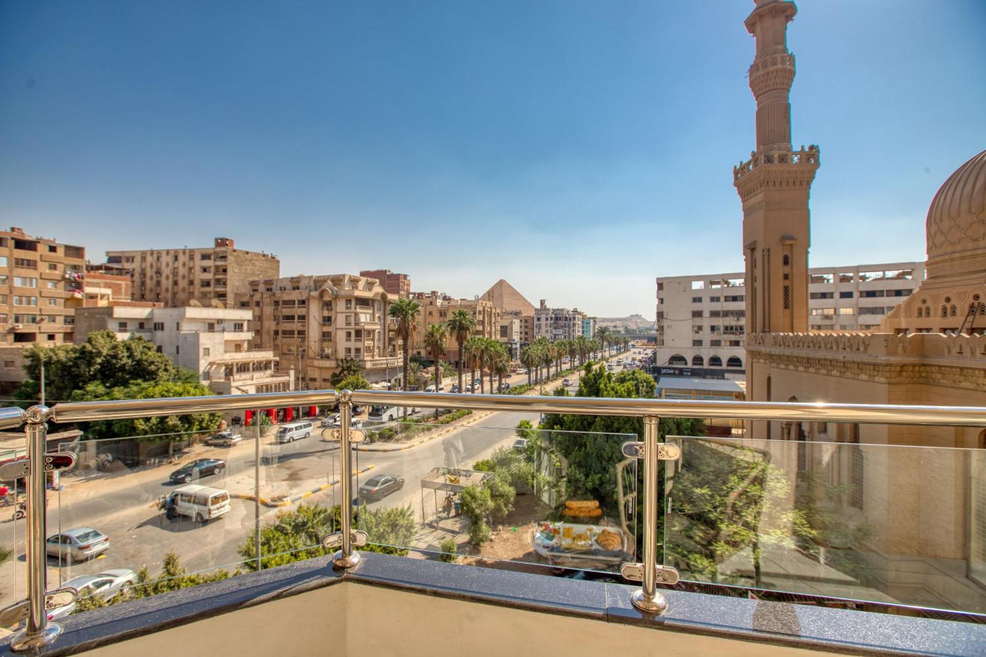 Khattab Pyramids View Hotel Kafrat al Jabal Exterior photo